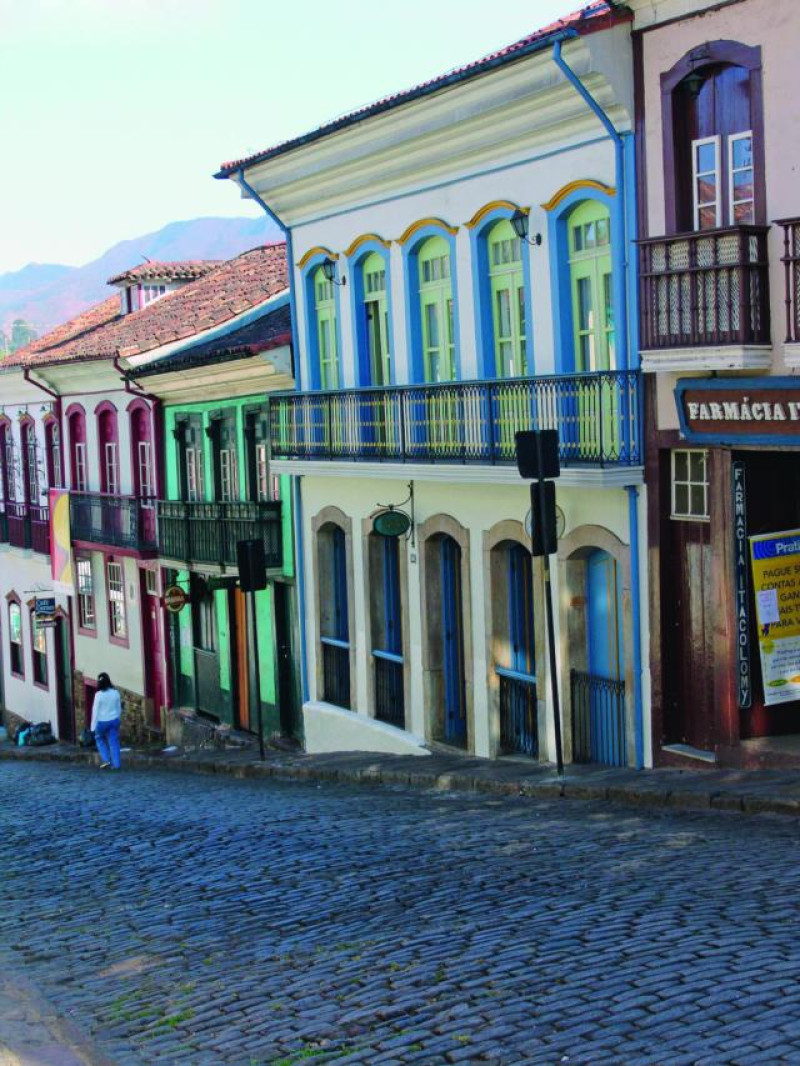 pousada classica ouro preto aussen