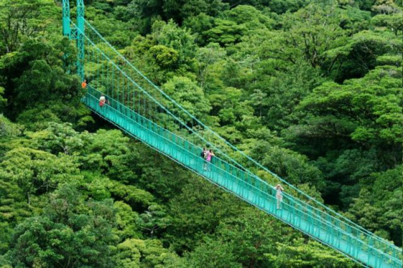 monteverde hängebrücken