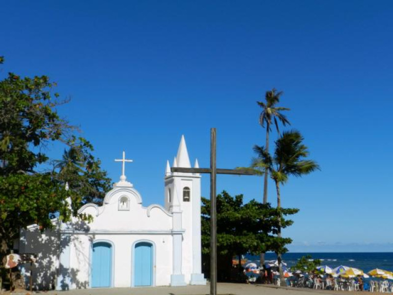brasilien praia do forte kirche