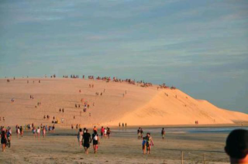 brasilien jhericoacoara duene abend