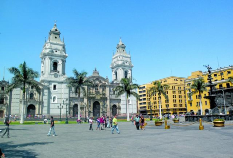 PERU LIMA ALTSTADT HISTORISCHES ZENTRUM