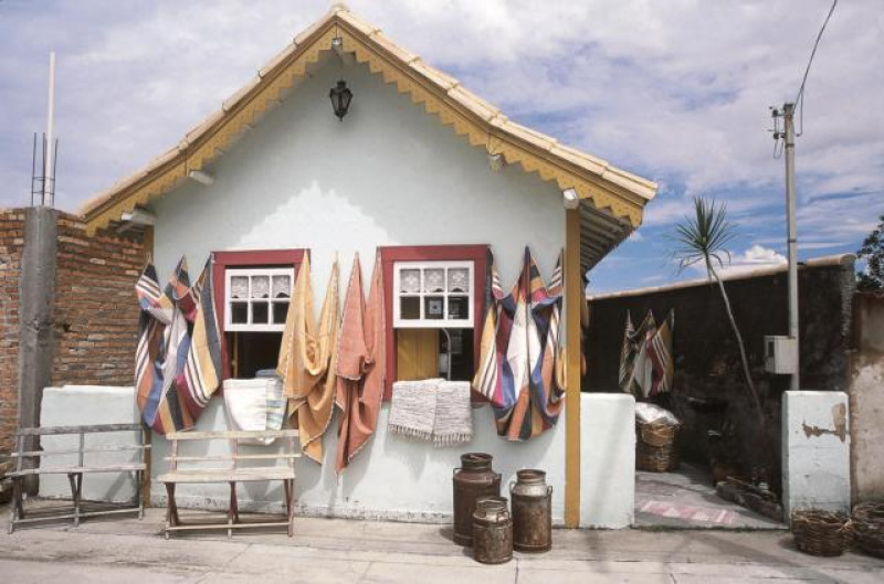 tiradentes brasilien haus stoff