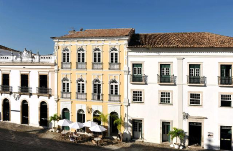 brasilien salvador pelourinho fassade
