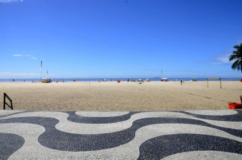brasilien copacabana muster