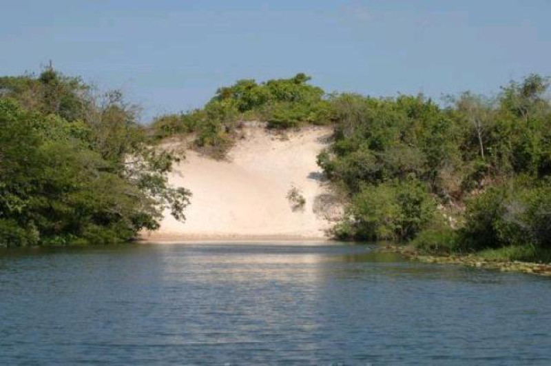 brasilien rio preguiças lençois maranhenses
